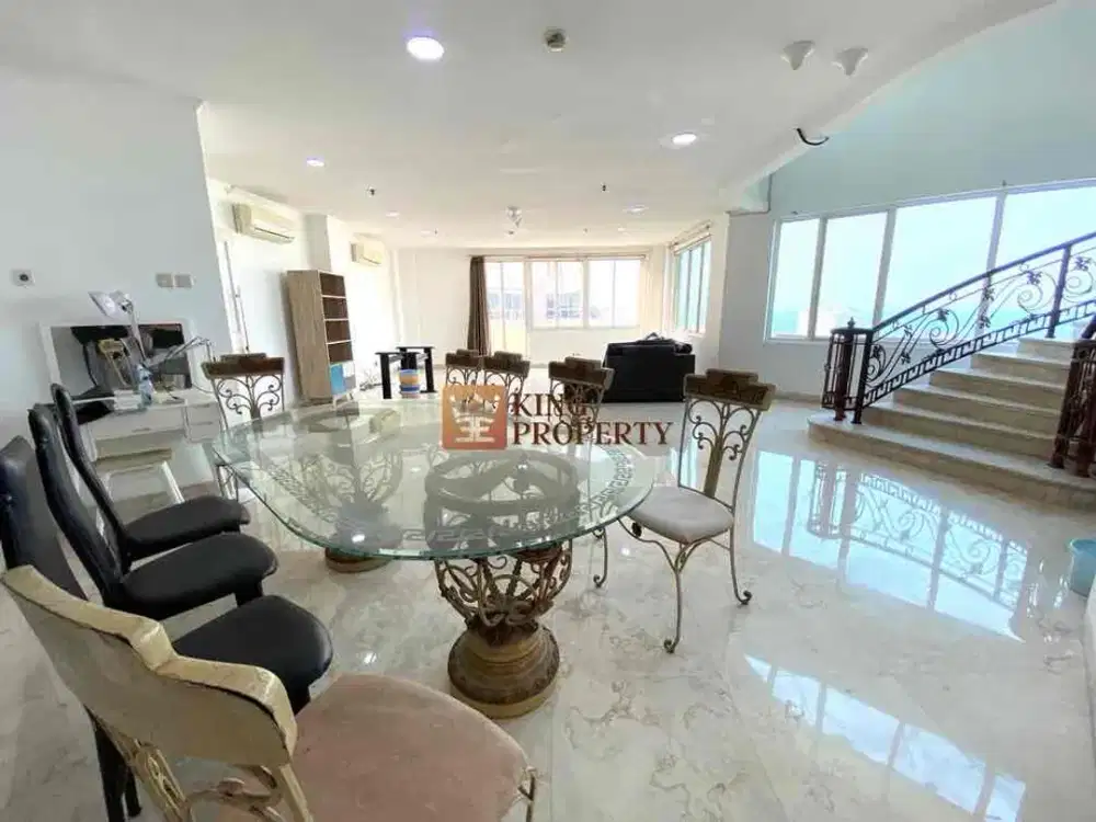 Jarang Ada Penthouse Apartemen Mitra Bahari 255M² 2 Lantai Rasa Private House Super Luas, City View