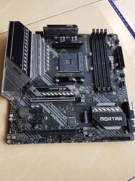 Motherboard MSI B550M Mortar AMD AM4 Support Ryzen 5000 Series
