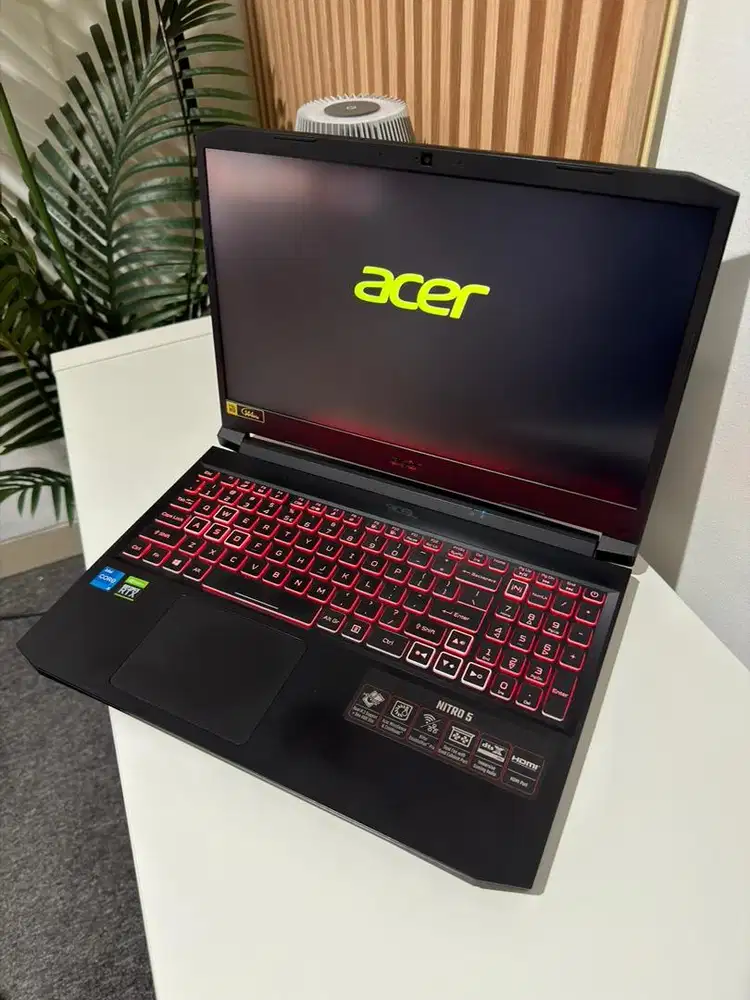 JUAL LAPTOP ACER NITRO 5 AN515-57 i5 gen 11 RTX 3050 RAM 16GB