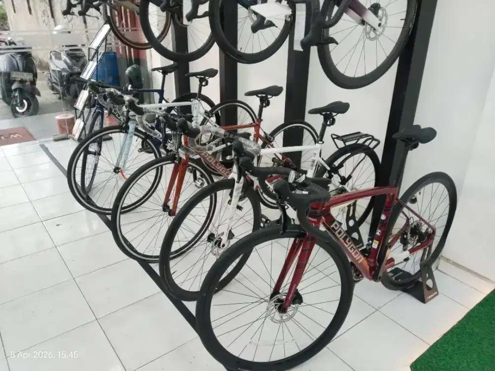 Sepeda Resmi, Bisa cicilan tanpa DP, syarat cukup KTP