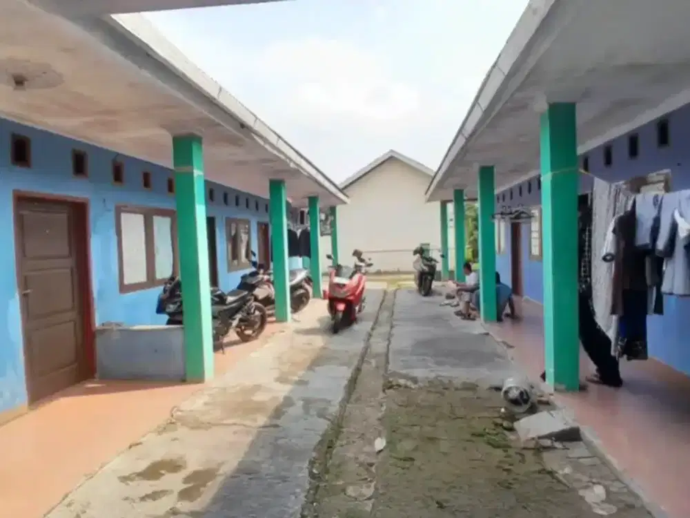 Dijual  Kontrakan 8 Pintu Akses Mobil Sewa Perbulan 400Rb- LT 300M² Kota Serang Banten -Rp.430Jt