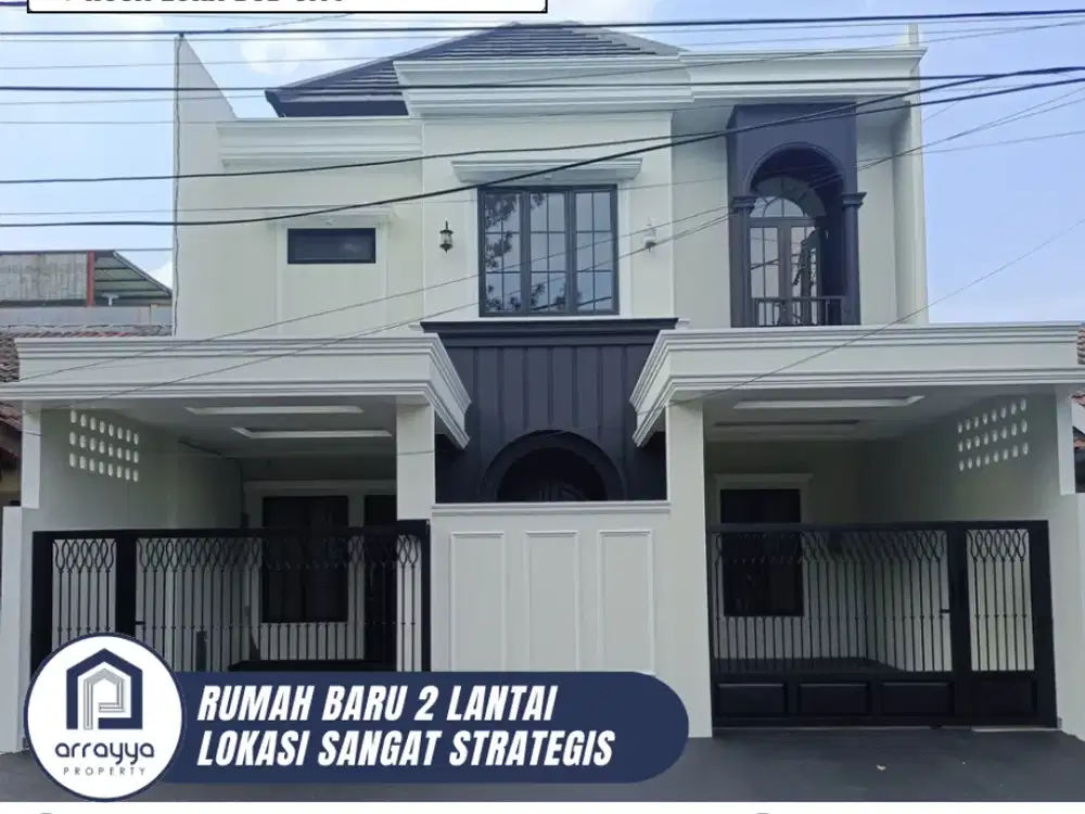 RUMAH BARU KLASIK MODERN DI NUSA LOKA BSD CITY (HRB203)
