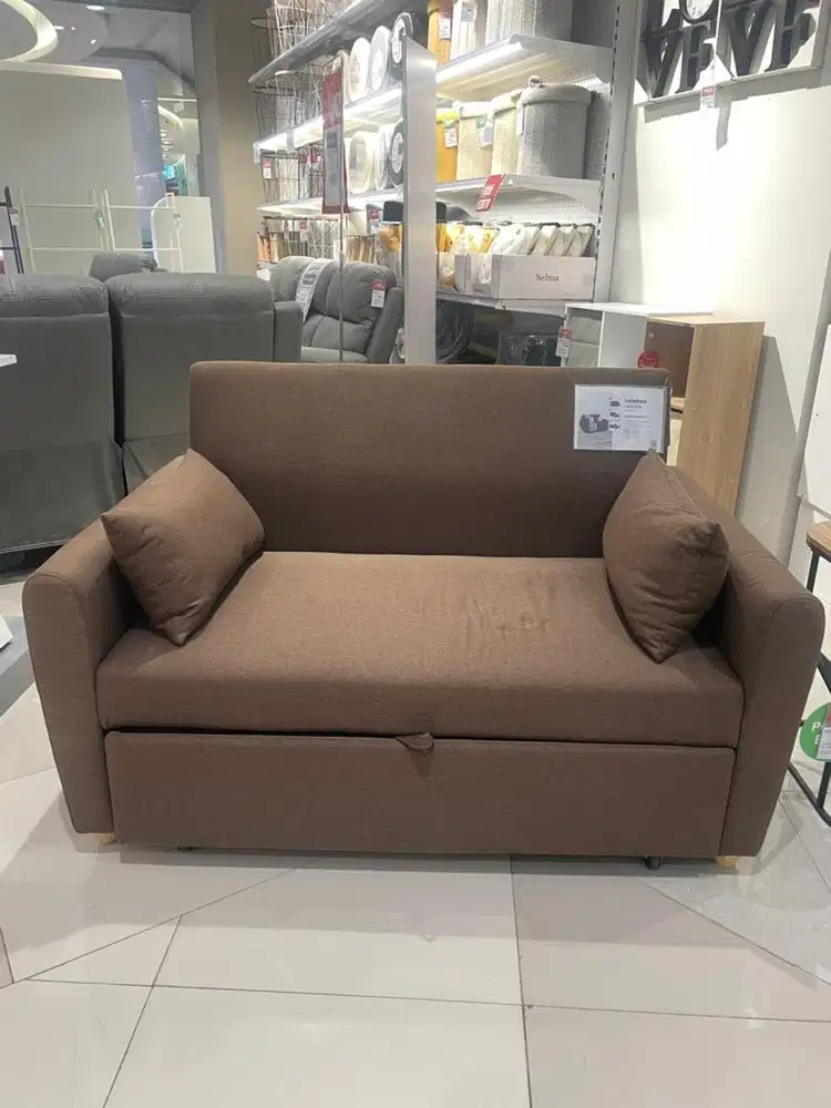Sleeper Sofa Coklat