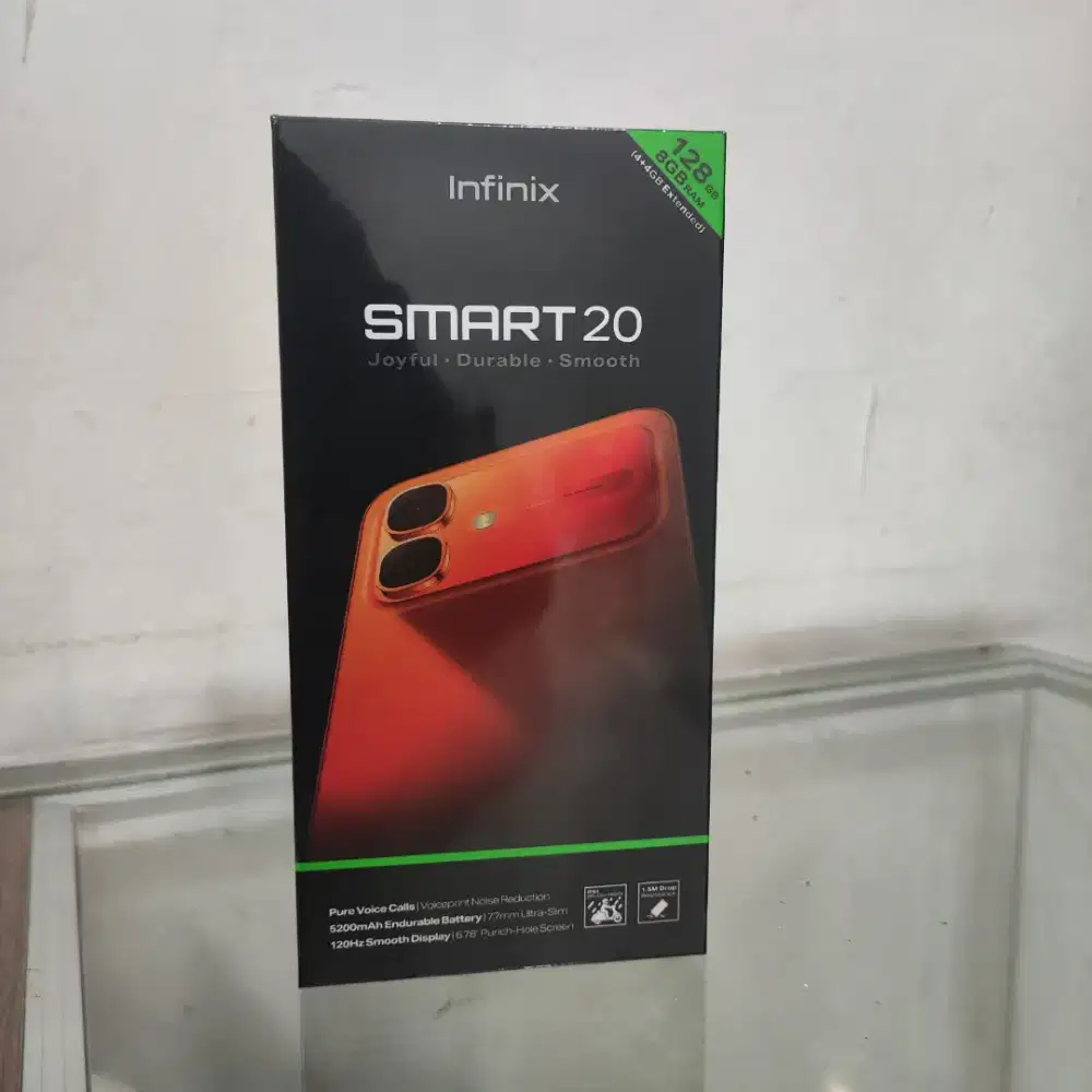 Infinix Smart 20, 4/128Gb New, bisa TT