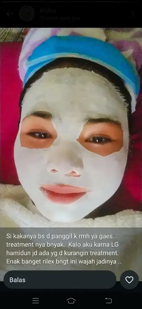 mencari customer yang mau facial /body massage