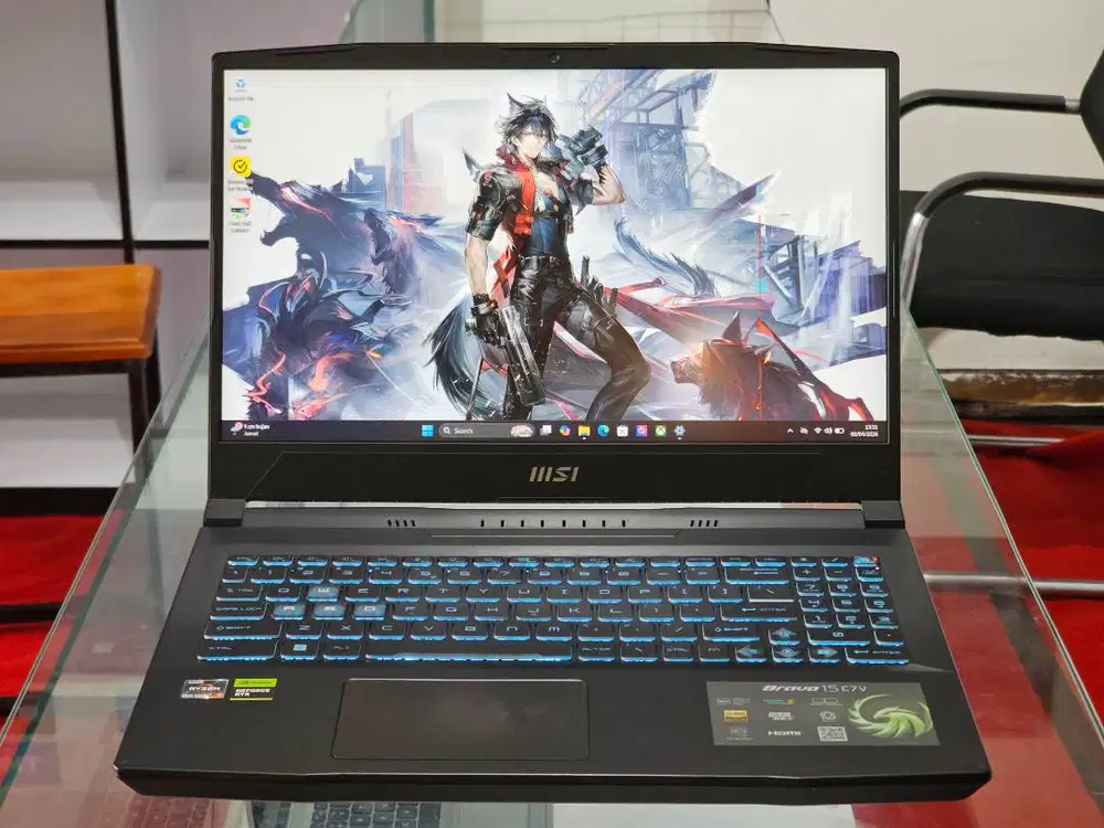 MSI Bravo 15 C7VE AMD Ryzen 7 7735HS Ram 16 GB Nvidia RTX 4050 144 Hz