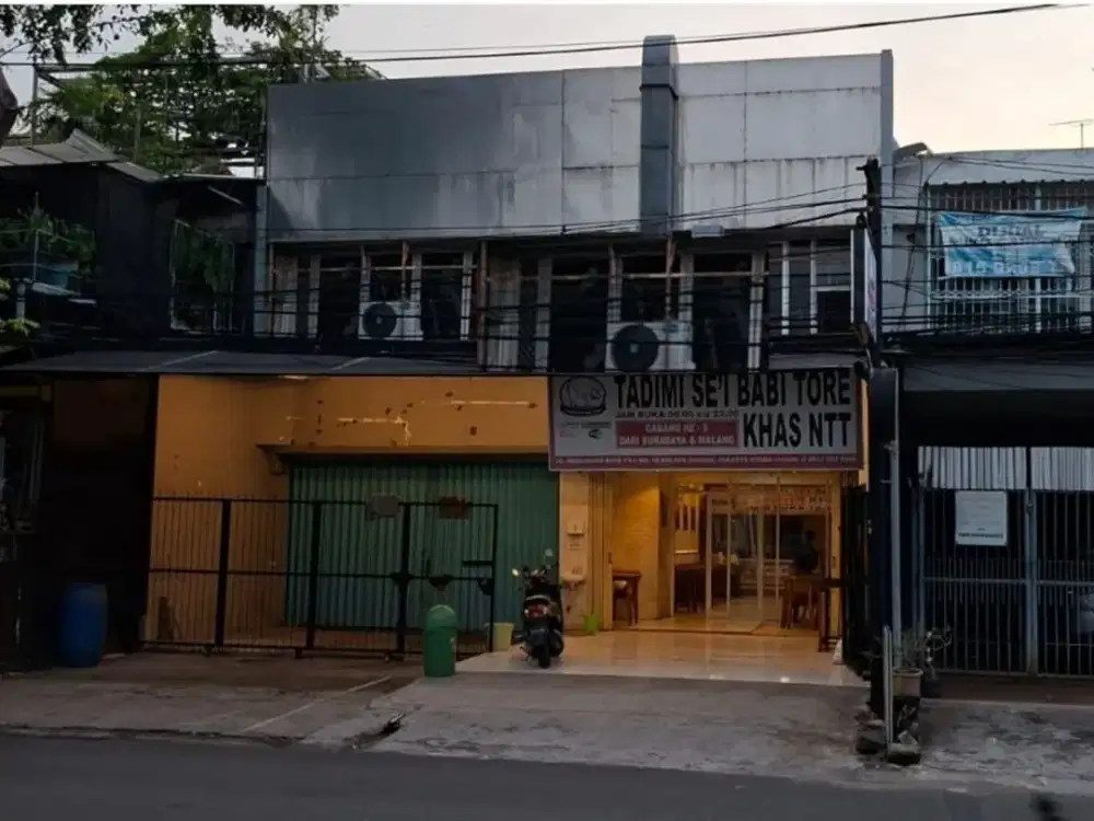DIJUAL RUKO MUARA KARANG, PLUIT, JAKARTA UTARA, PINGGIR TOL, 2 LANTAI, LT. 125 m2, HADAP TIMUR, HGB.