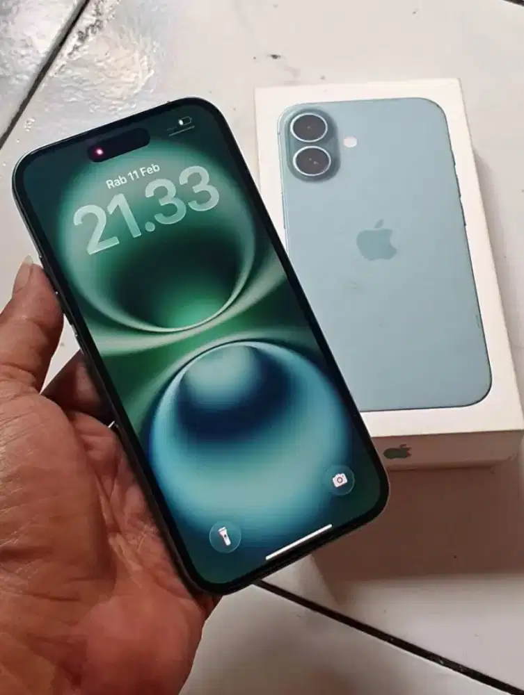Iphone 16 Ibox resmi mulus no minus , jual cepat gan