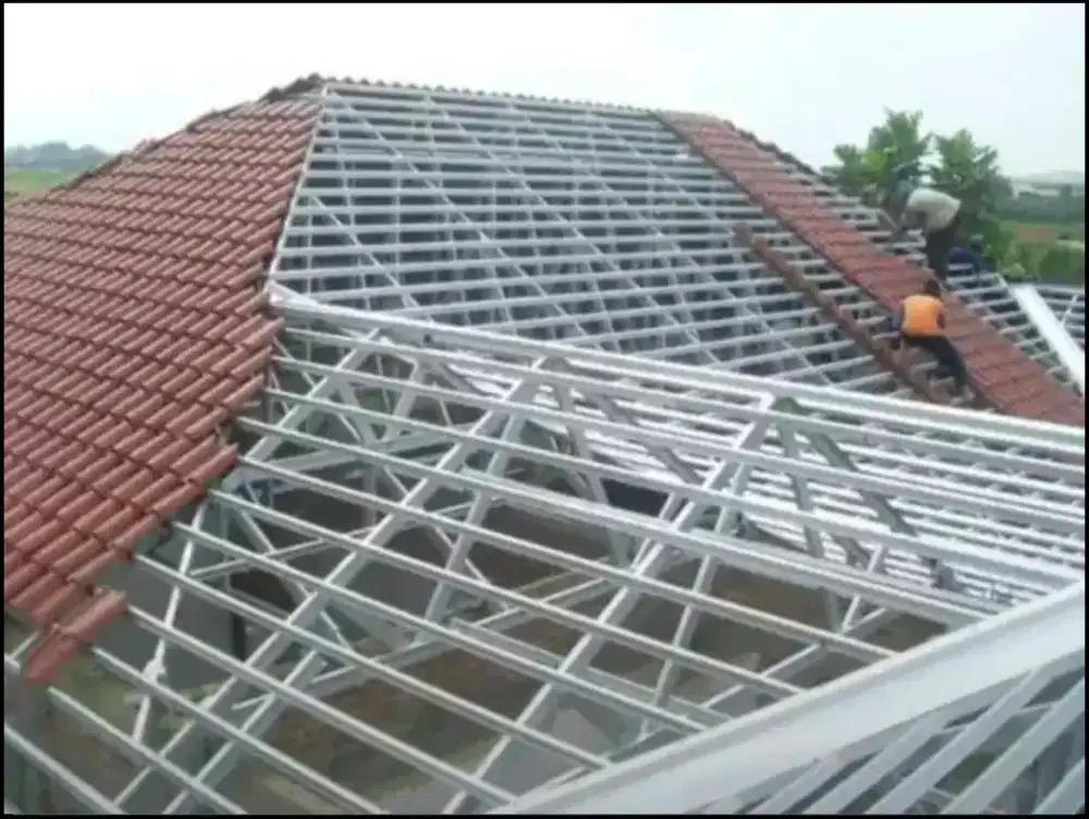 Jasa perbaikan atap dan pemasangan atap bajaringan / kanopi