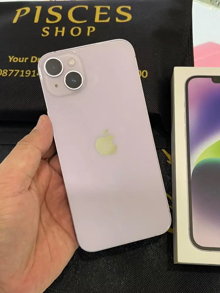 IPHONE 14 PLUS 256GB IBOX RESMI FULSET MULUS