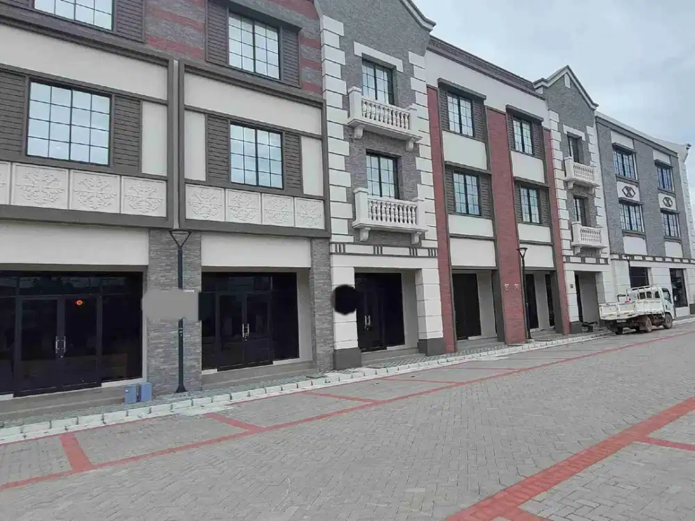 sewa ruko osaka boulevard 4,5x15 3 lantai