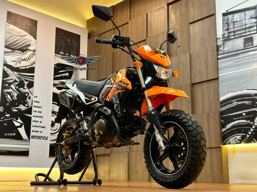 Kawasaki KSR 110 Oranye 2014