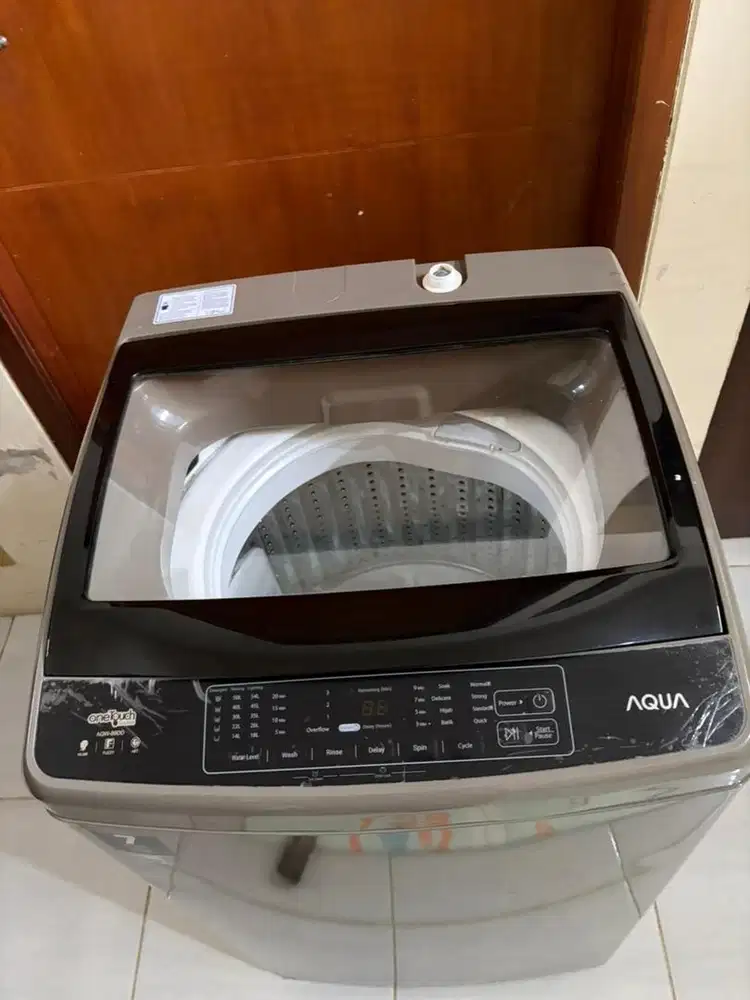 Mesin cuci 1 tabung Aqua AQW-88DD 8Kg Hijab Mode