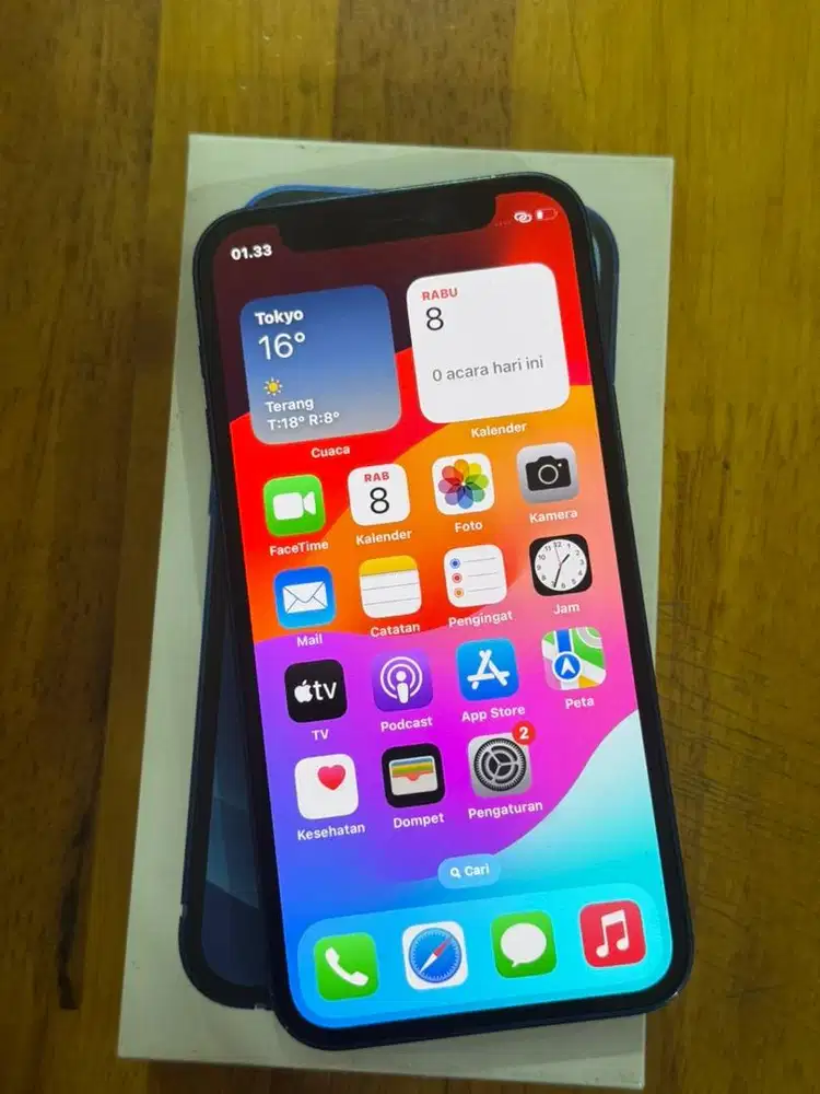 dijual iphone 12 mini 128gb lengkap! silahkan cek kondisi