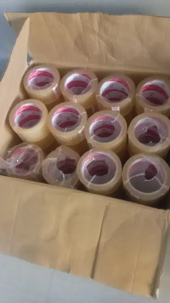 Lakban bening daimaru 48 x 72 ard & 90 yard. Etona 1022 j & majun wrn