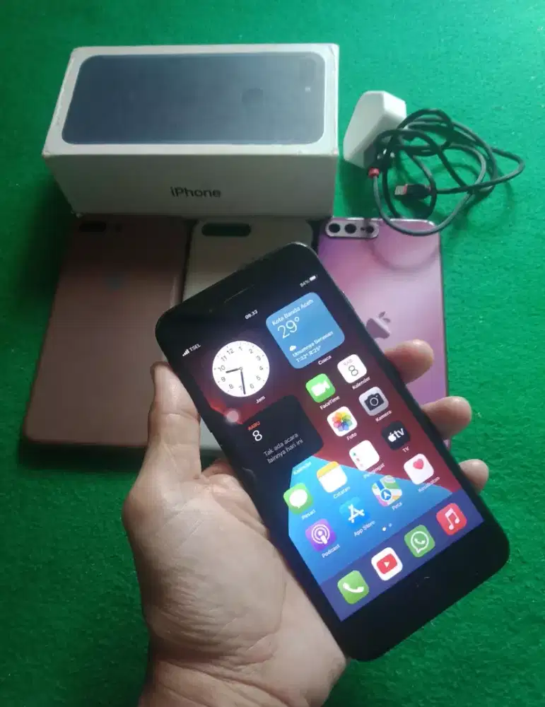 Iphone 7 plus 128Gb sinyal all operator.