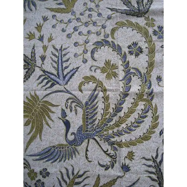 Antik kain Sewek / jarik Lawasan motif MERAK NGIBING / BURUNG HONG