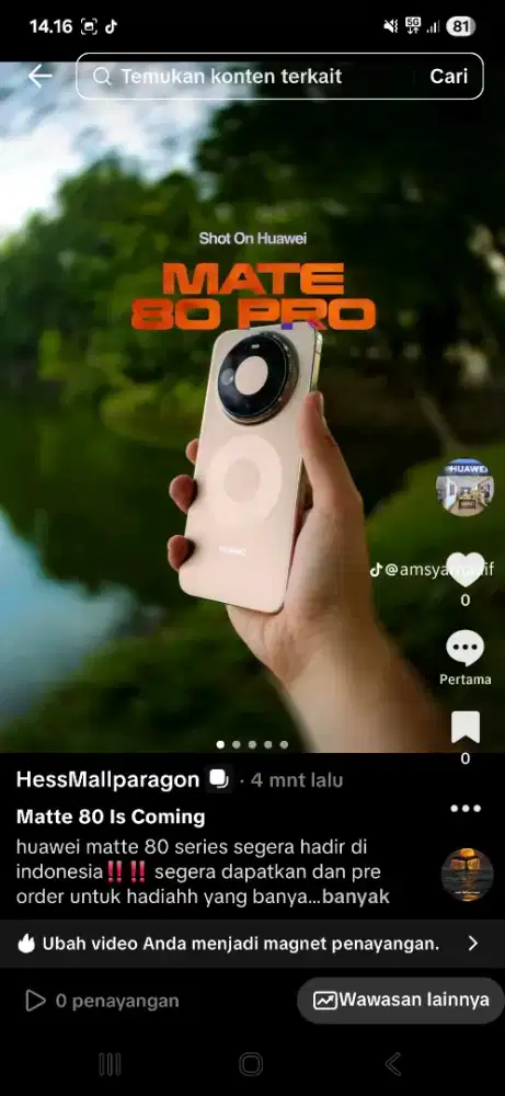 Huawei Matte 80 Pro