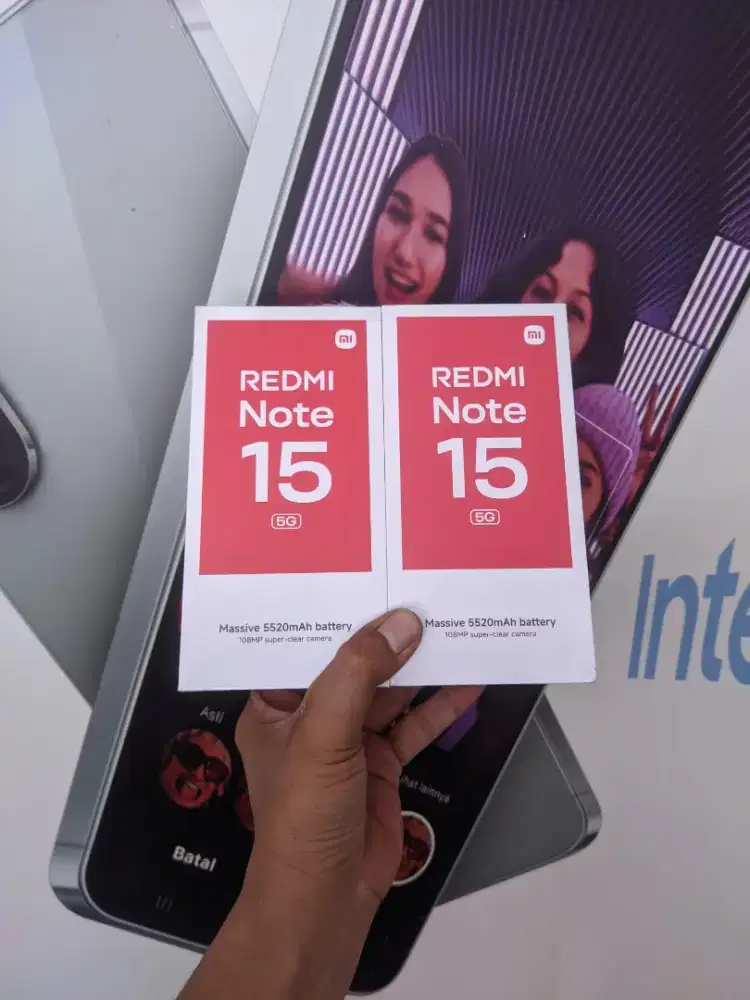 Fast respon WA Xiaomi Redmi Note 15 5G 8/256 Garansi resmi 15bln