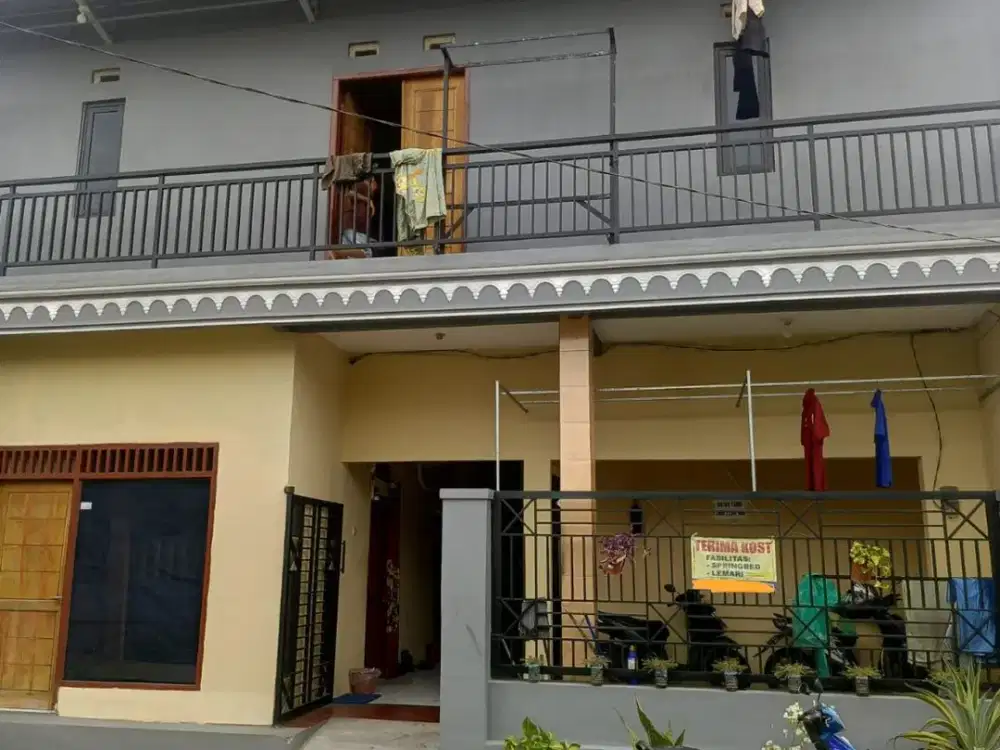 Rumah Kos Wonoayu 14 Kamar full terus Dijual cepat selangkah dari Muhammadiyah