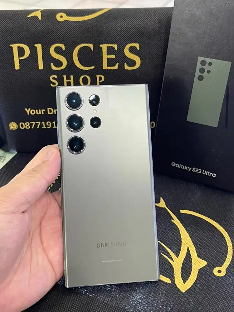 SAMSUNG S23 ULTRA 512 RESMI MULUS FULSET MURAH