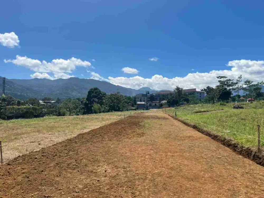 Tanah Puncak Best View Dekat Jalan Raya Utama