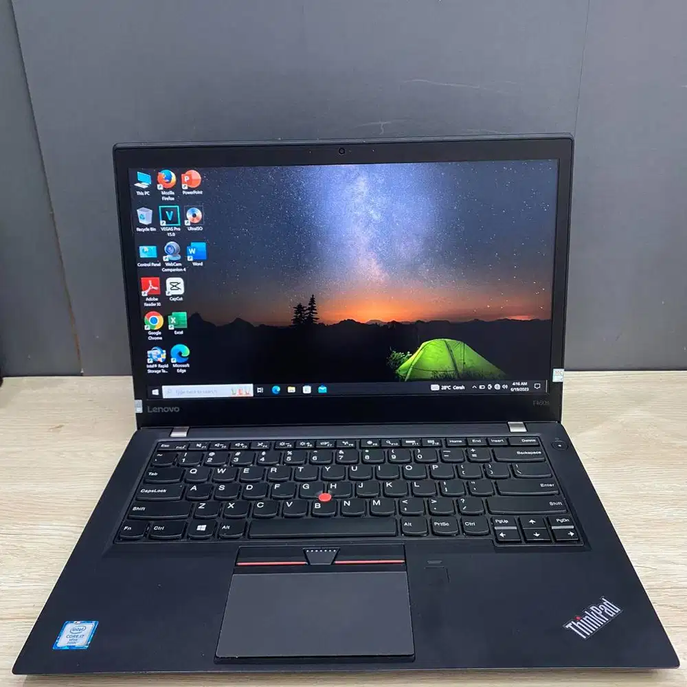 LAPTOP LENOVO THINKPAD T460S RAM 8GB SSD 256GB SLIM PROMO BAGUS *RET