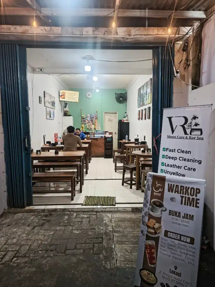 Lowongan jaga warkop