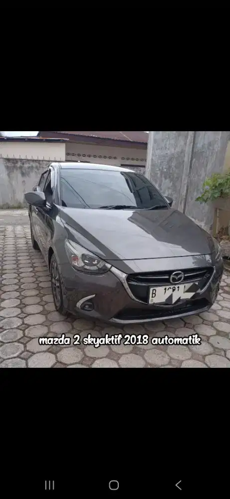 MAZADA 2 tahun 2018