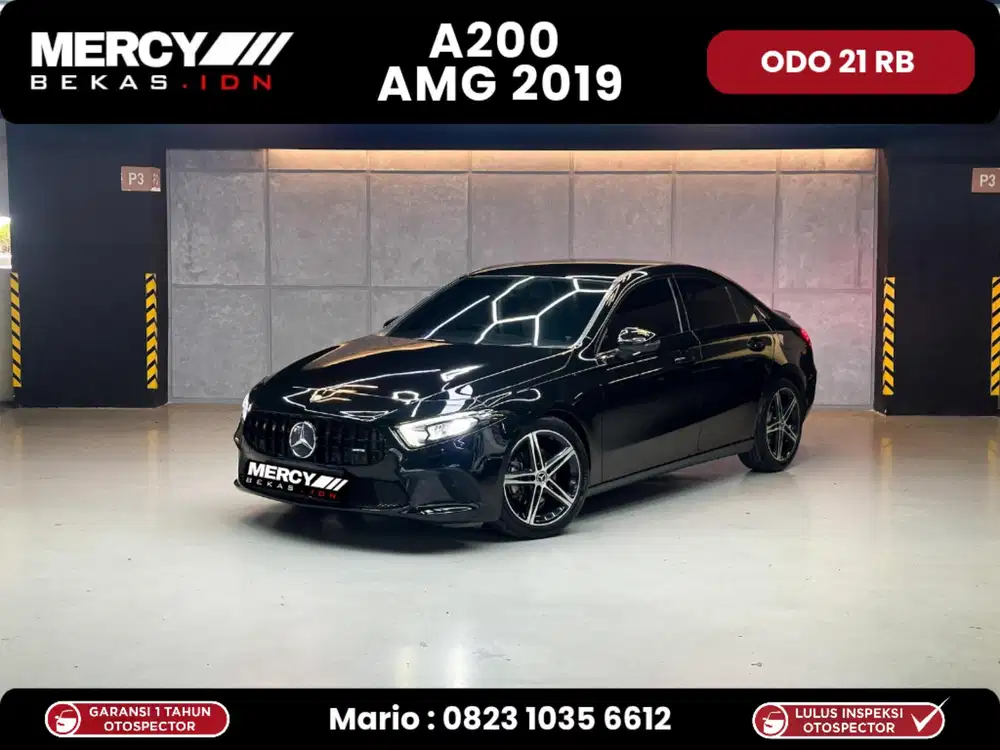 Odo 21 rb !! A200 Progresif Line Mercedez Benz Tahun 2019