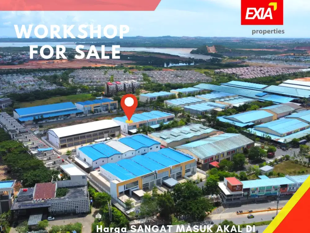 Jual cepat gudang hook Tunas 2 batam center super strategis