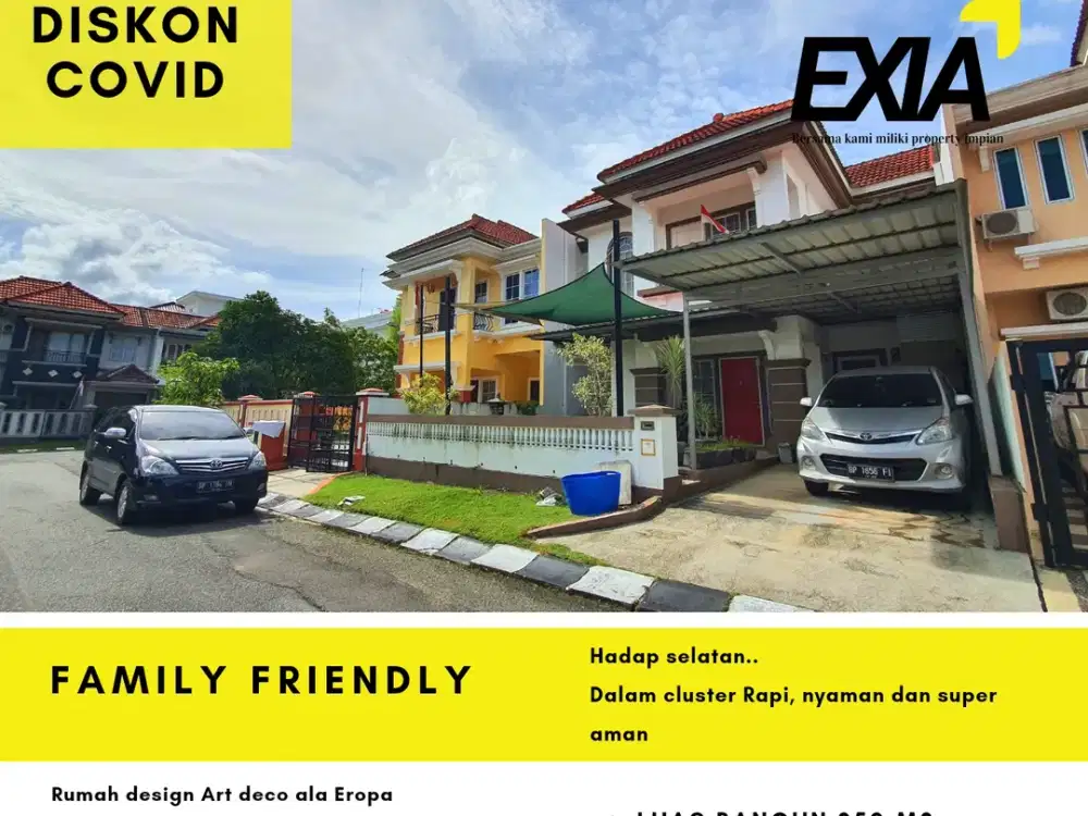 Diskon COVID RUMAH MEWAH DUTAMAS SEVILLA, BATAM