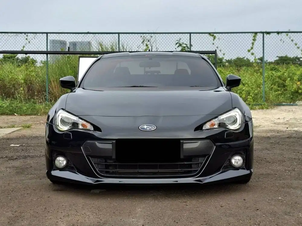 Subaru BRZ 2012 black