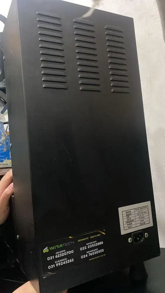 Cup Sealer Otomatis merk wiratech