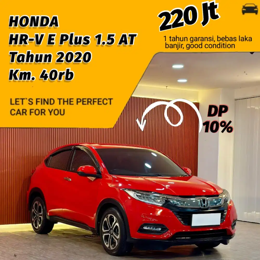 Honda HRV E Plus 1.5 AT Tahun 2020
