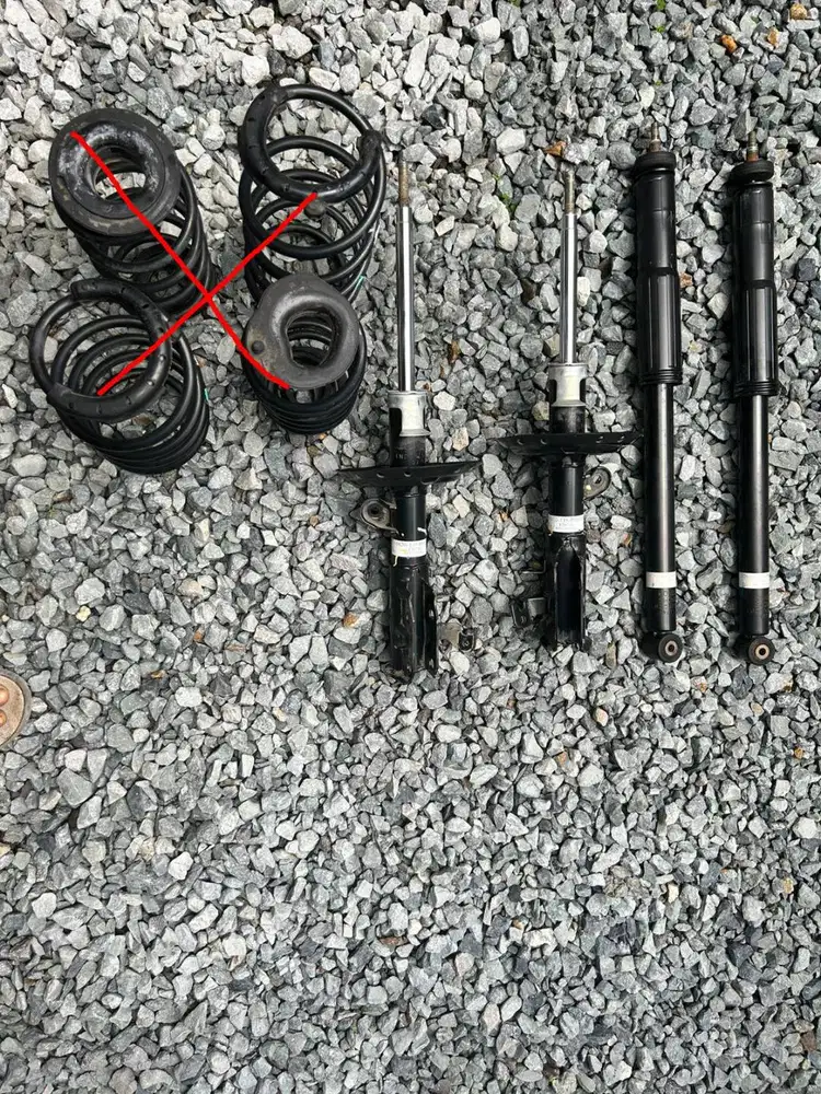 Shock Ori Fullset  Copotan Honda Jazz 2014 ge8