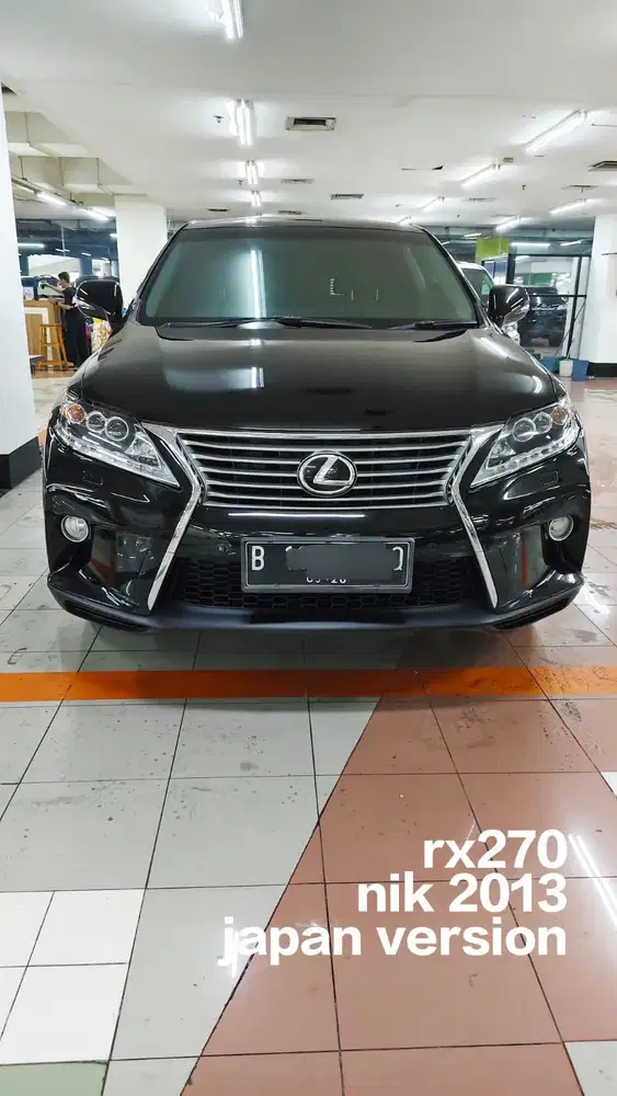 Lexus Rx270 Japan Version 2013 - Km 103 Asli - Mgk Kemayoran