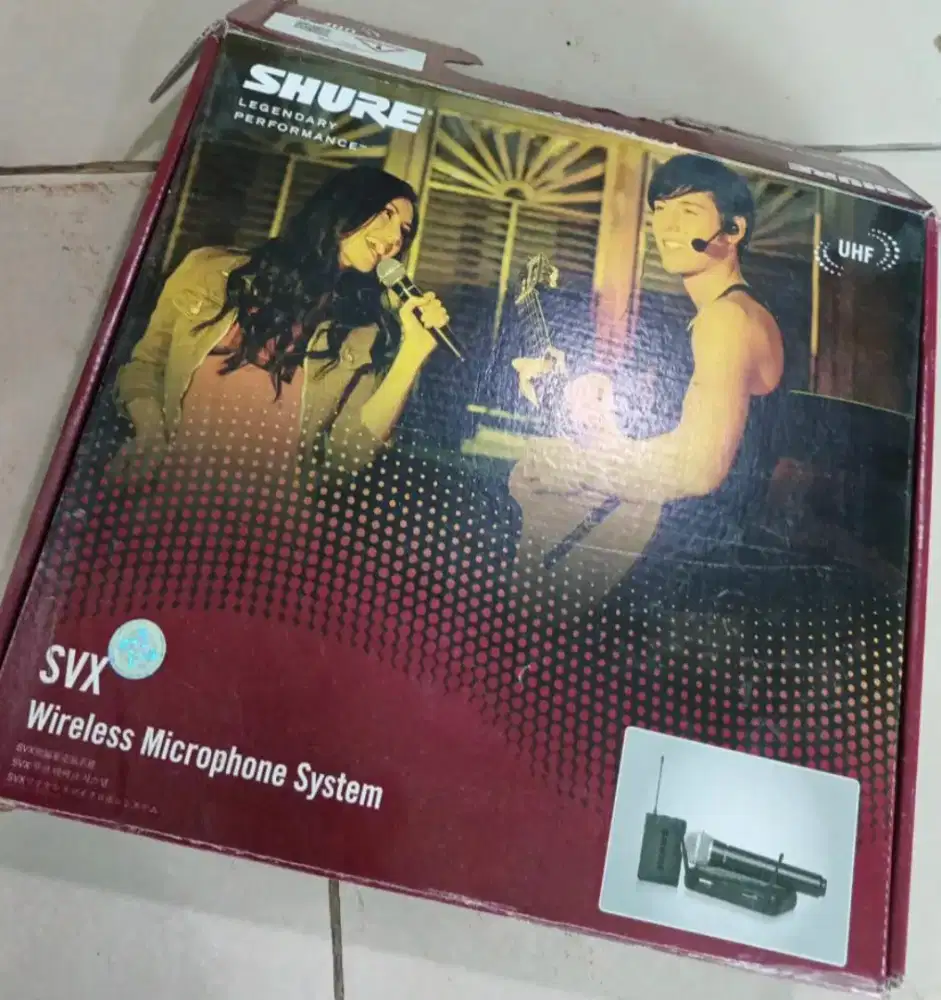 DIJUAL CLIP ON SHURE