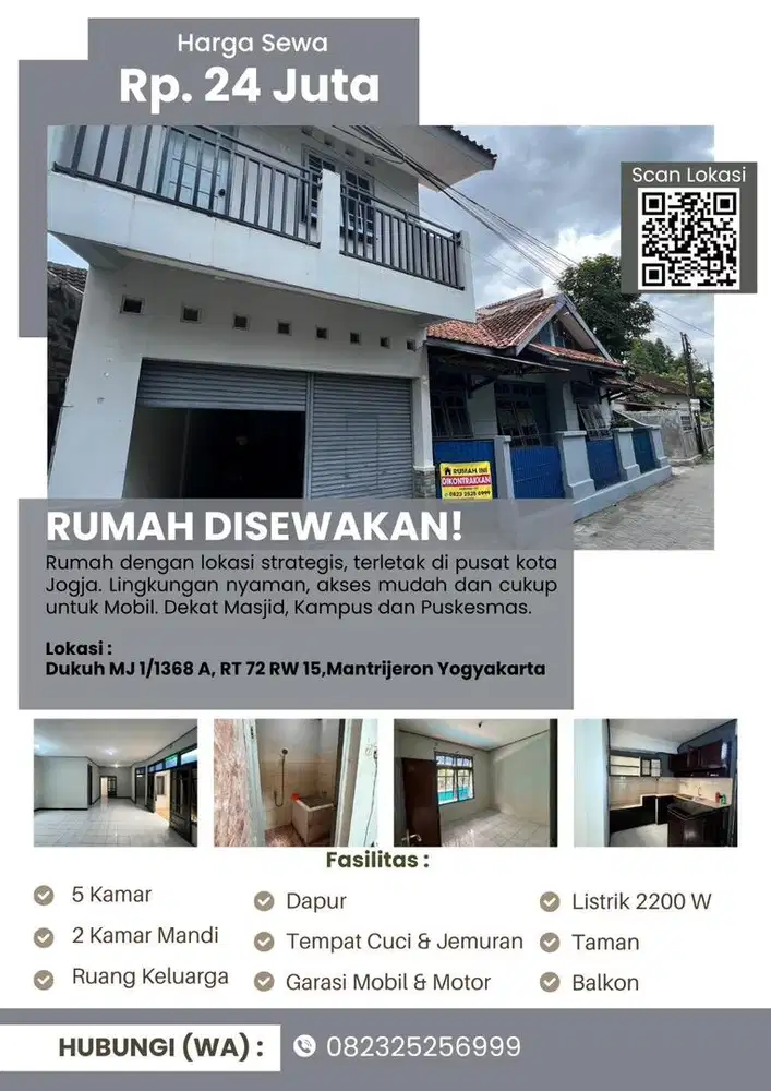 Dikontrakan rumah kota jogja