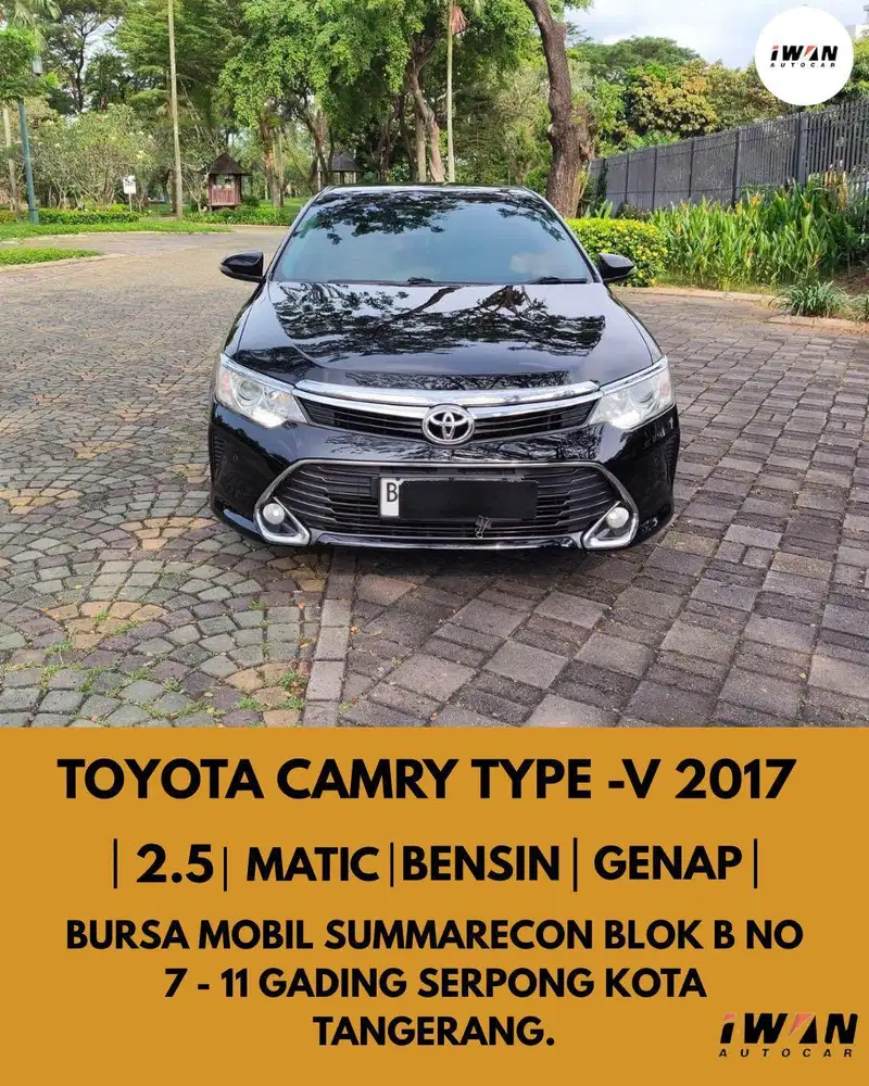 TOYOTA CAMRY V 2.5 AT 2017