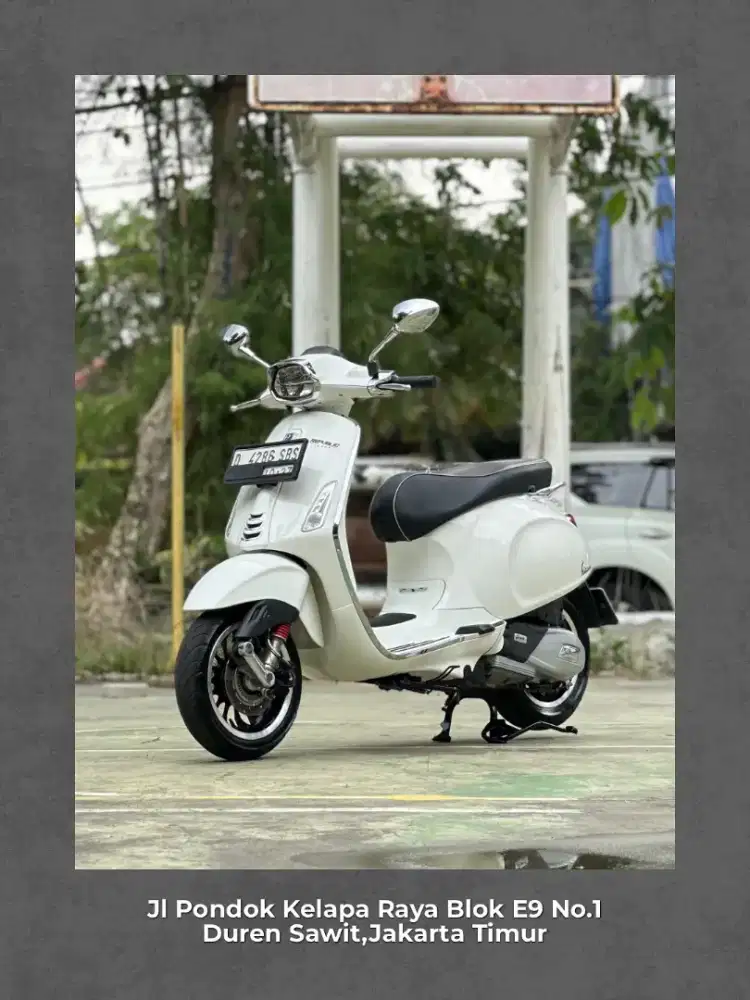 VESPA SPRINT 150 IGET ABS LED TAHUN 2021 PERFECT CONDITION