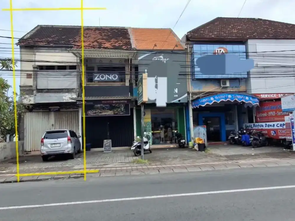 Ruko Strategis di Pusat Kota Dijual, di Tukad Yeh Aya, Renon Area