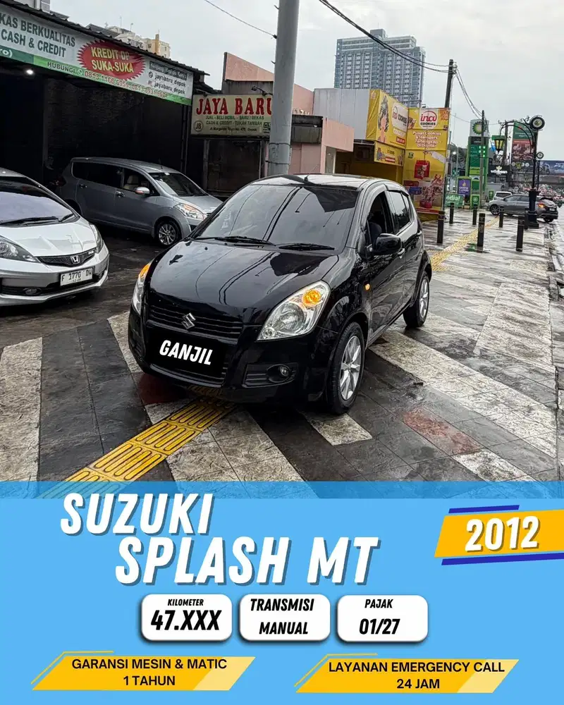 SUZUKI SPLASH 2012 MT MANUAL / GANJIL
