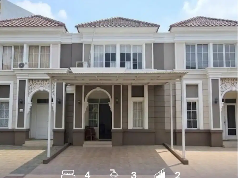Rumah Jual Semi Furnished di Gading Serpong
