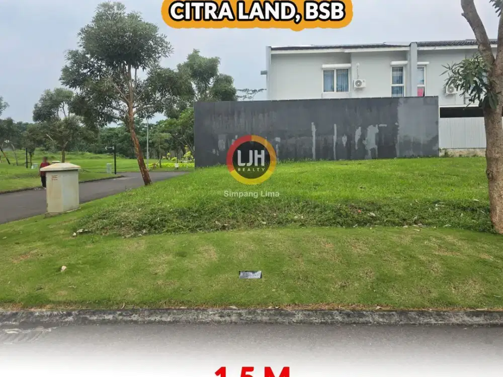 Dijual Tanah Strategis di Komplek Perumaha Citra Land Bsb