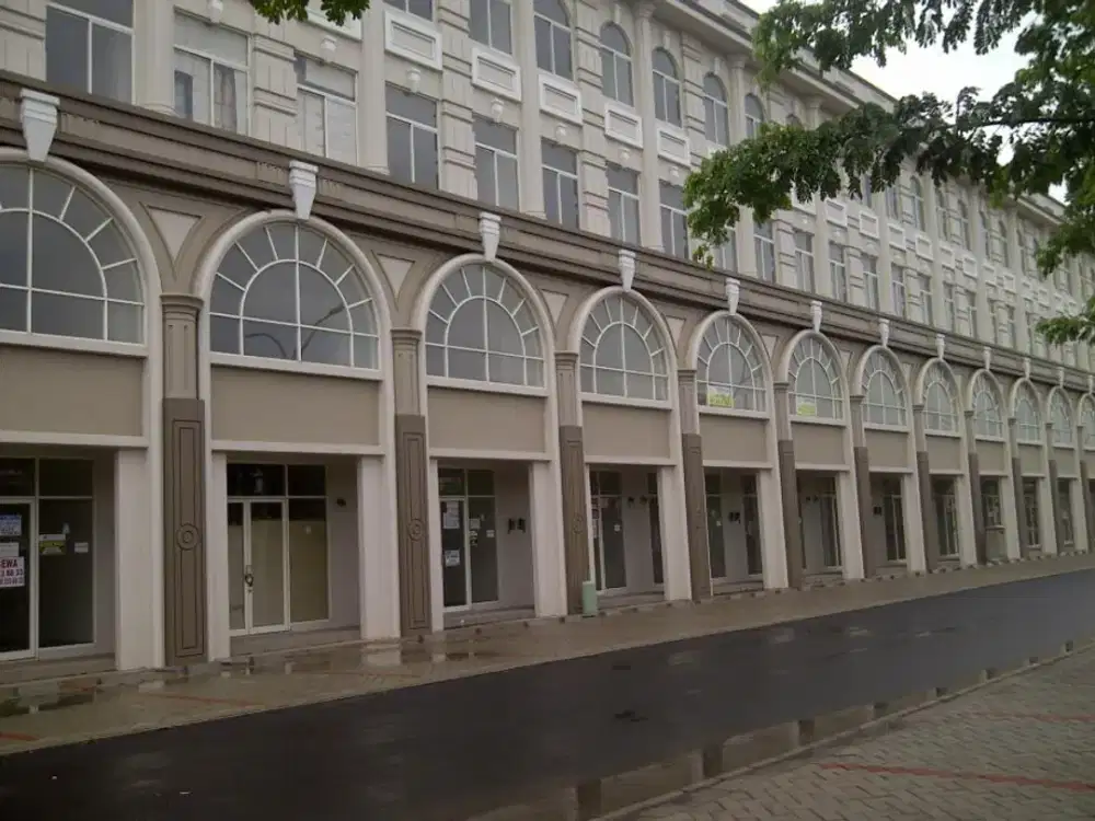 Disewakan Ruko Cordoba Green Lake City Hadap Depan Harga Termurah