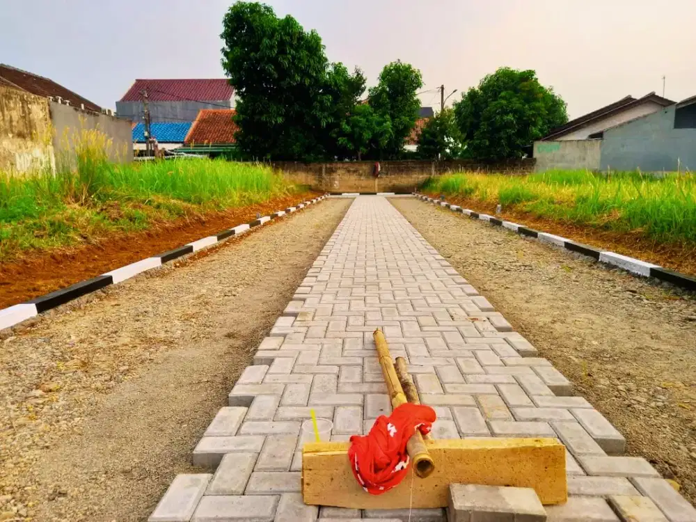 Kavling Tanah 2 Jt-an Dekat Stasiun Cilebut, SHM Sudah Pecah