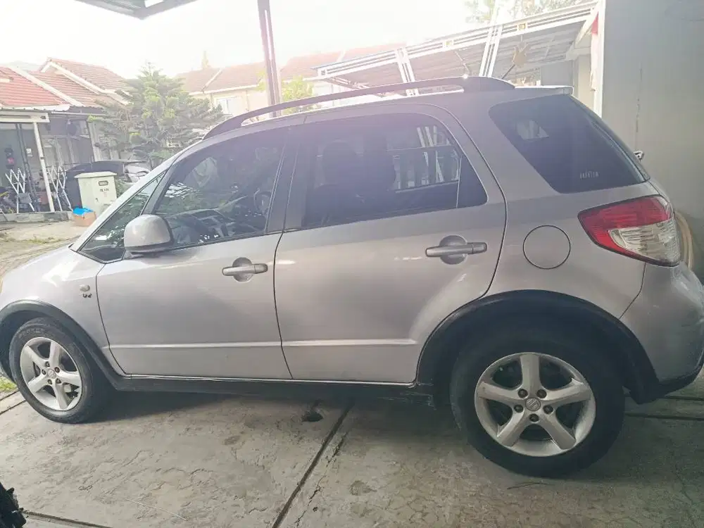 JUAL BU SUZUKI SX4 MATIC 2008 ABU METALIC SIAP JALAN