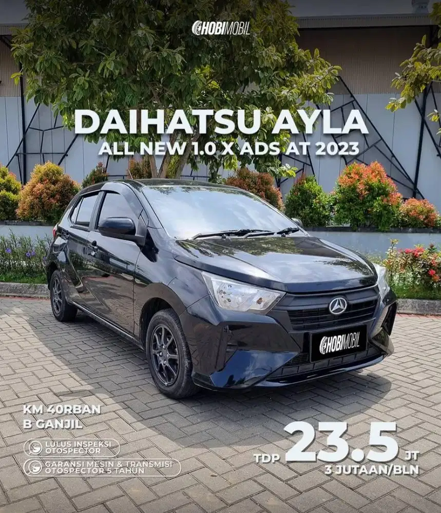 All New Ayla X ADS 1.0 AT 2023