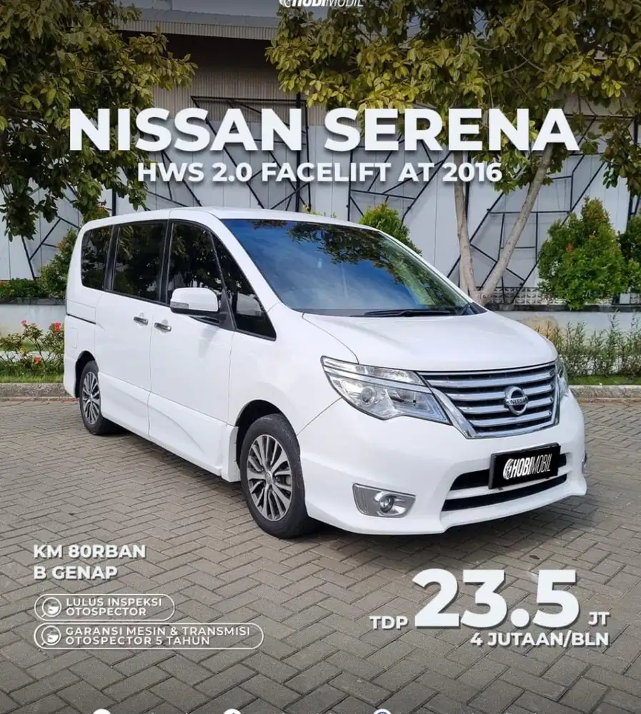 Serena Hws 2.0 Facelift AT Thn 2016
